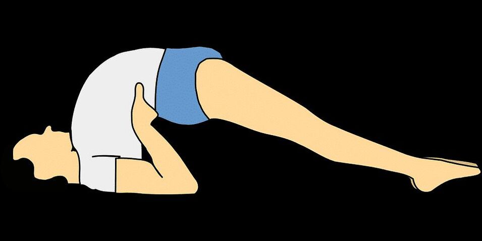 Pelvis bölgesinin iç organlarının kan dolaşımı için egzersiz
