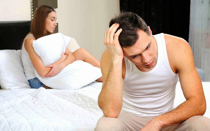 Bir erkekte cinsel istek eksikliği prostatitin dolaylı bir belirtisidir