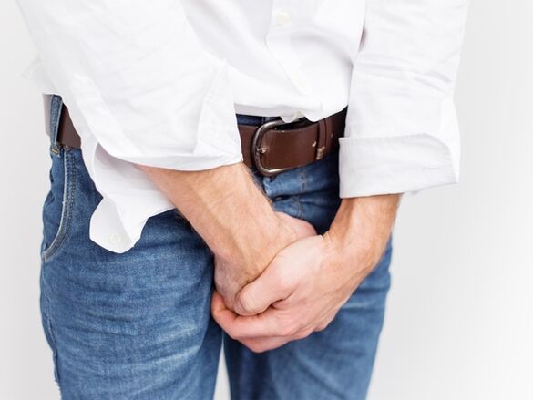 bakteriyel prostatit nedeniyle kasık ağrısı